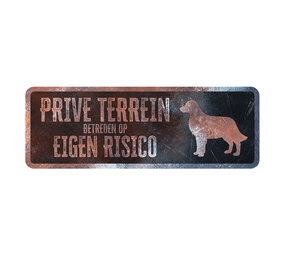 D&D Waakbord Golden Retriever zwart D&D Waakbord Golden Retriever zwart