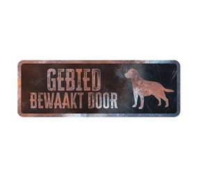 D&D Waakbord Labrador zwart D&D Waakbord Labrador zwart