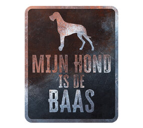 D&D Waakbord Deense Dog zwart D&D Waakbord Deense Dog zwart