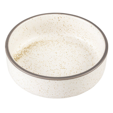 Duvo+ Eetkom Stone Speckle wit