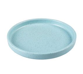 Duvo+ Eetschaal Kat Speckle turquoise