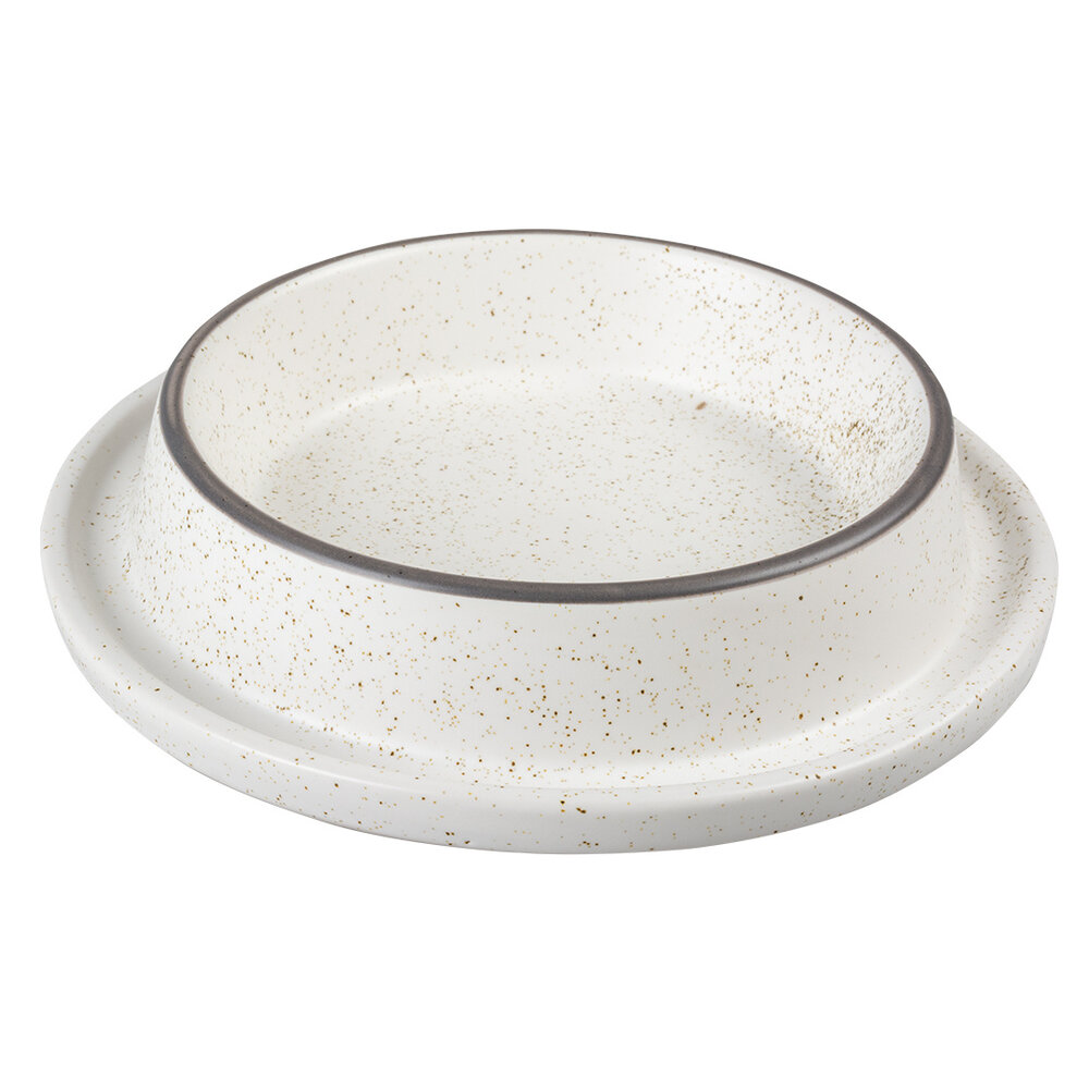 Duvo+ Anti-mors Eetkom stone Speckle wit