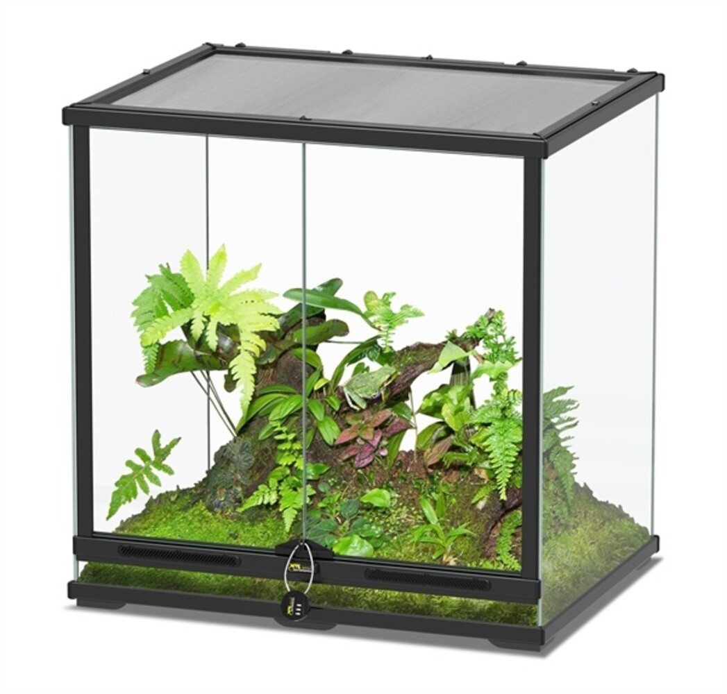Aquatlantis Smart Line Terrarium zwart 60 x 45 x 60 cm