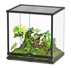 Aquatlantis Smart Line Terrarium zwart 60 x 45 x 60 cm