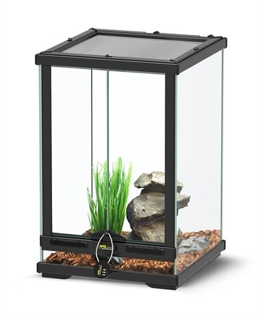 Aquatlantis Smart Line Terrarium zwart 30 x 30 x 45 cm