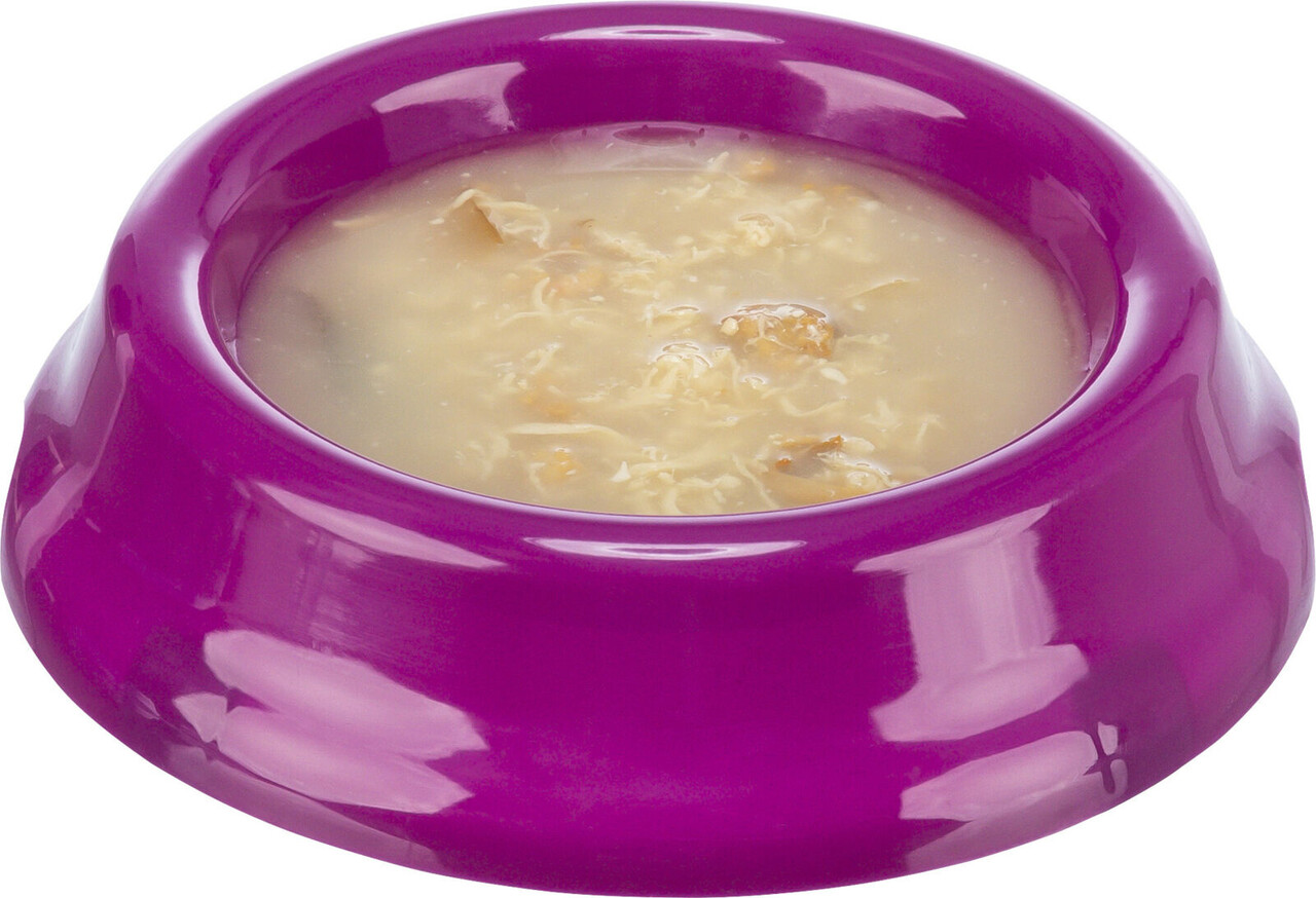 Trixie Vloeibare kattensoep met kip en zalm Trixie Vloeibare kattensoep met kip en zalm