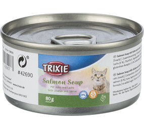 Trixie Vloeibare kattensoep met kip en zalm Trixie Vloeibare kattensoep met kip en zalm