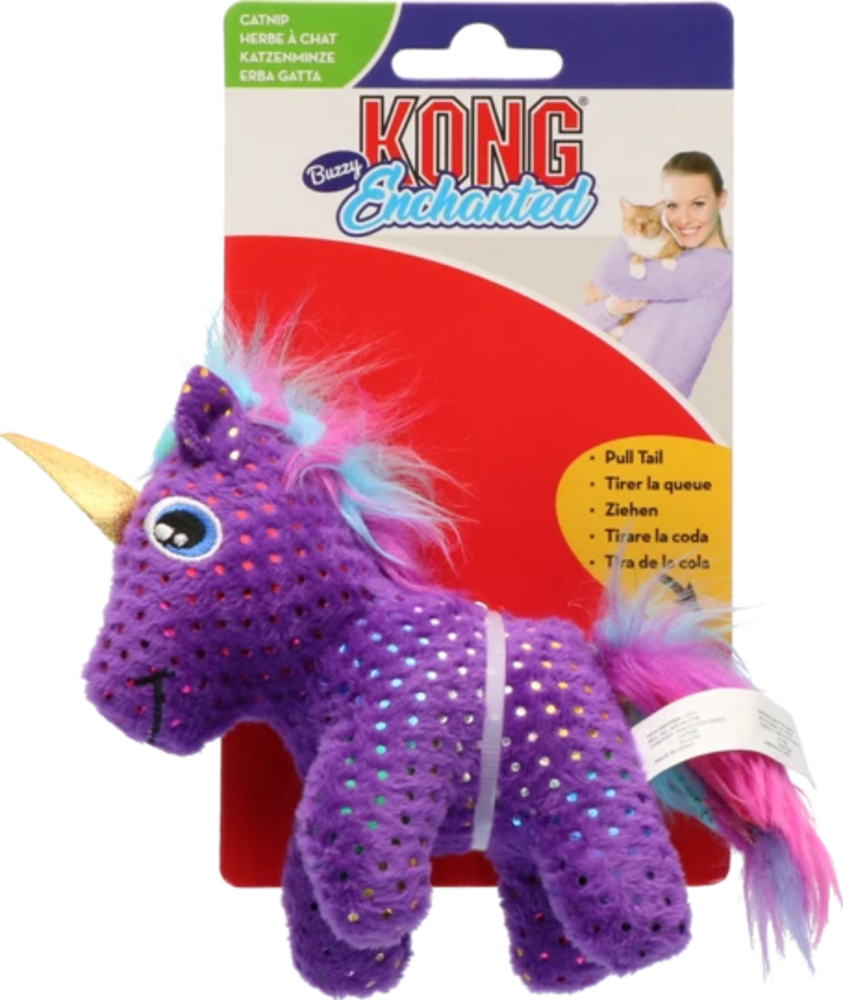 KONG Enchanted Buzzy Unicorn KONG Enchanted Buzzy Unicorn