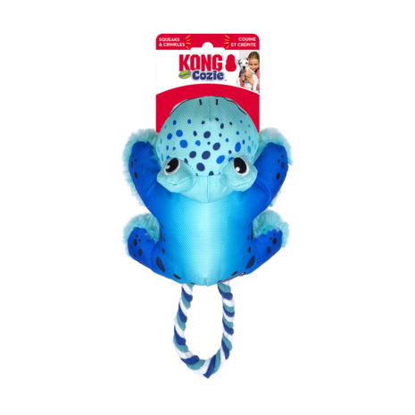 KONG Cozie Tuggz Kikker