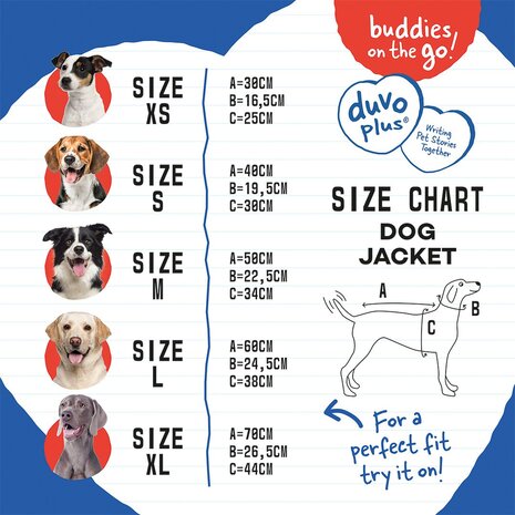 Duvo+ Hondenjas Puffer Outdoor Gro