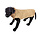 Hondenjas Stylish Beige