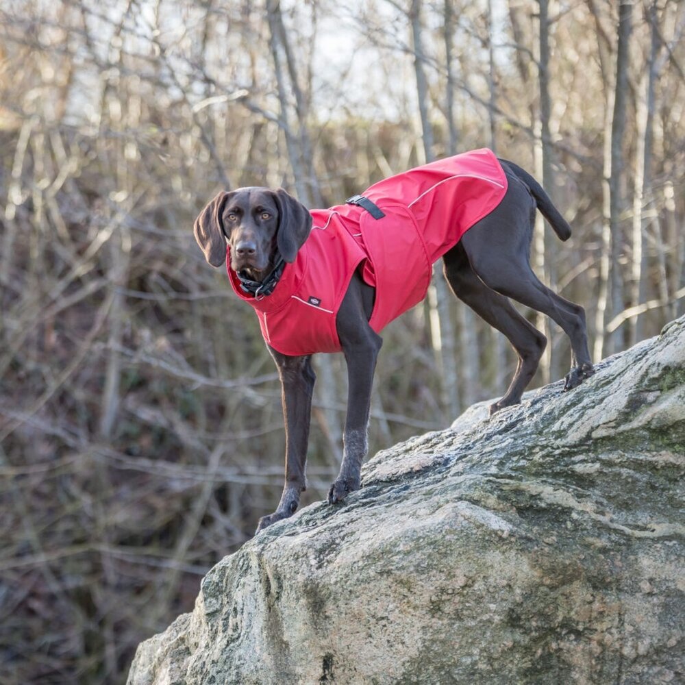Trixie Hondenregen jas Vimy Rood Trixie Hondenregen jas Vimy Rood