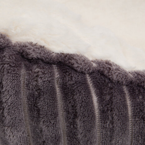 Wallace & Jones Hondenmand Cameron antraciet/beige Wallace & Jones Hondenmand Cameron antraciet/beige