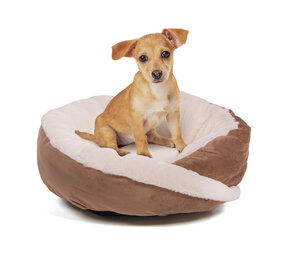 Wallace & Jones Hondenmand Grace bruin/beige Wallace & Jones Hondenmand Grace bruin/beige