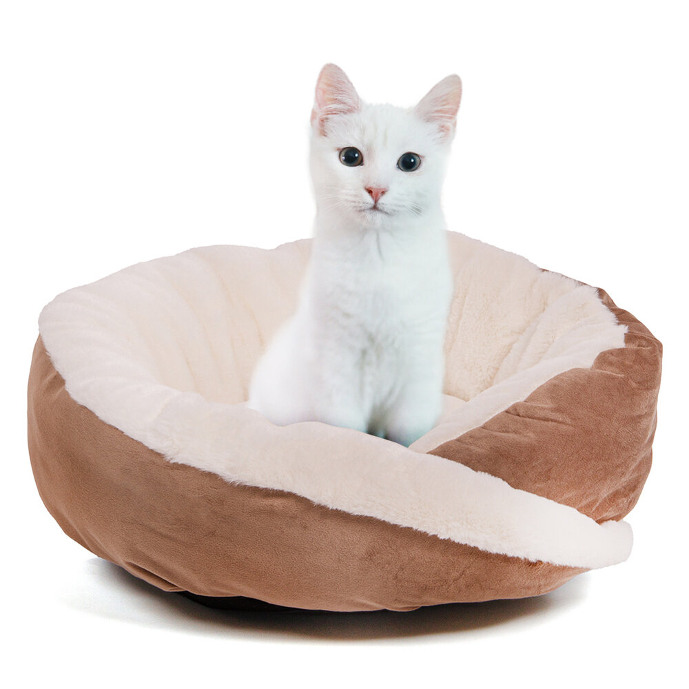 Wallace & Jones Kattenmand Grace beige/bruin