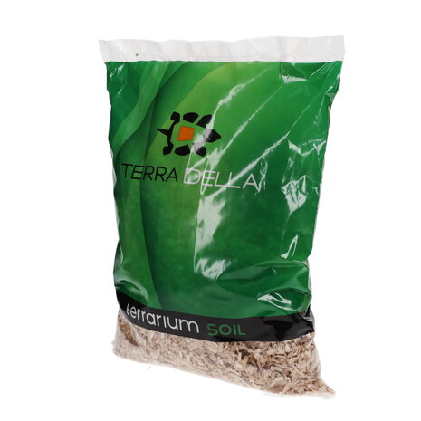Terra Della Terrarium Substraat Aspen beige 8 Liter