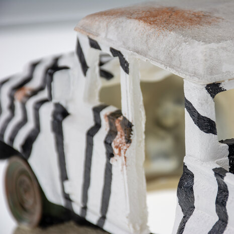 Terra Della Terrarium Decoratie Safari Auto