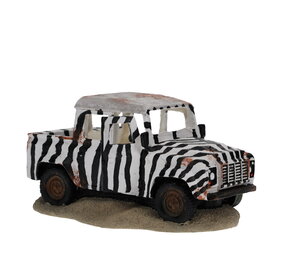 Terra Della Terrarium Decoratie Safari Auto