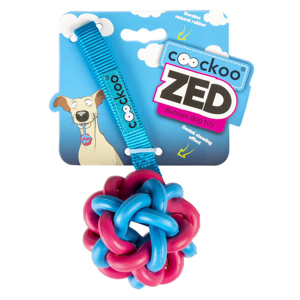 Coockoo Zed Lime Big Hondenspeeltje Rubber