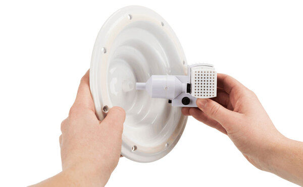 Trixie Keramische Waterfontein Petrol/wit 1.5 Liter Trixie Keramische Waterfontein Petrol/wit 1.5 Liter