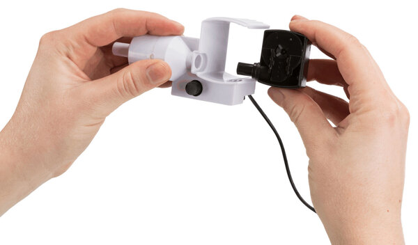 Trixie Keramische Waterfontein Petrol/wit 1.5 Liter Trixie Keramische Waterfontein Petrol/wit 1.5 Liter