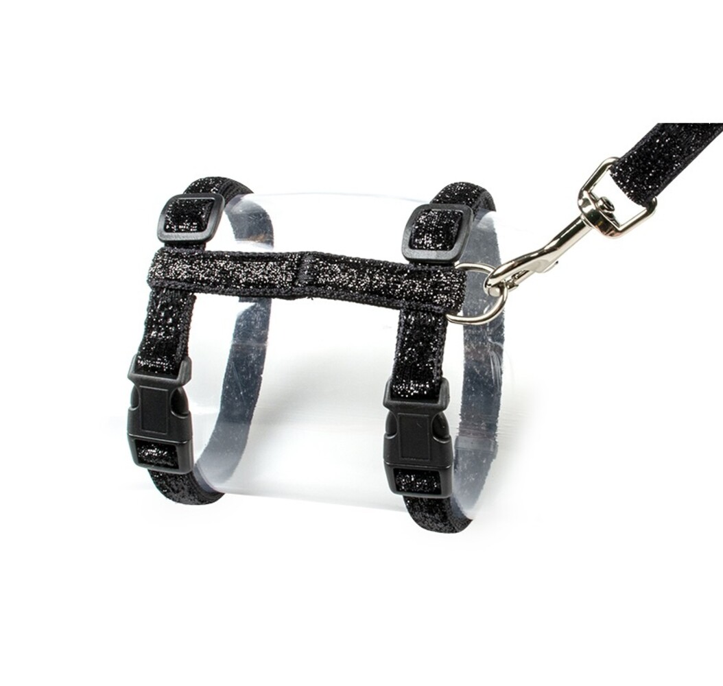 Duvo+ Kattentuig Glitter Zwart