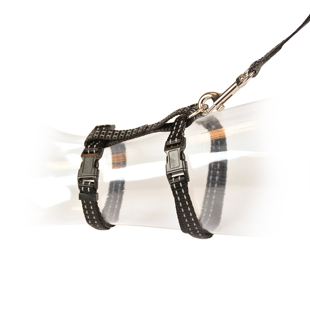 Duvo+ Kattentuig Refelecterend zwart Duvo+ Kattentuig Refelecterend zwart