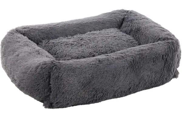 Flamingo Fluffy Hondenmand Krems donkergrijs