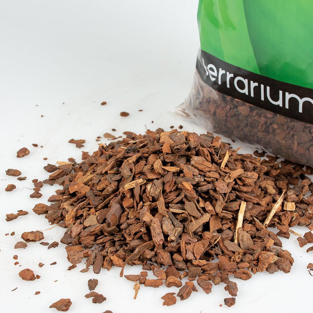 Terra Della Terrarium Substraat Bark bruin 8 Liter