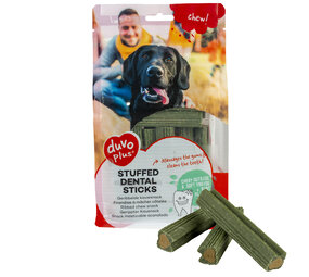 Duvo+ Chew! Gevulde Dental Sticks Duvo+ Chew! Gevulde Dental Sticks