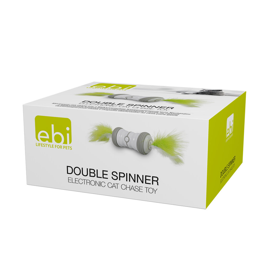 EBI Double Spinner Electrisch kattenspeelgoed