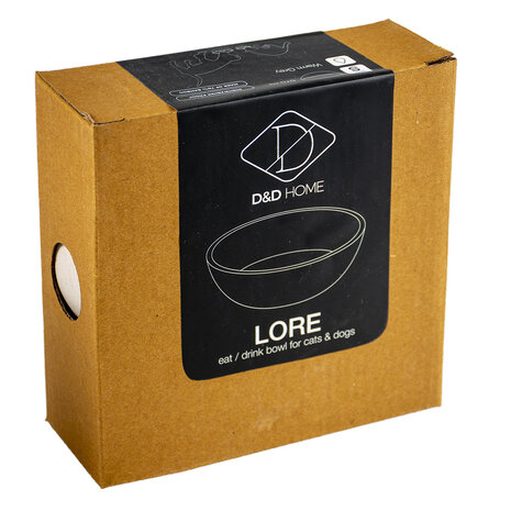 D&D Lorre Eetkom grijs 1 ltr D&D Lorre Eetkom grijs 1 ltr