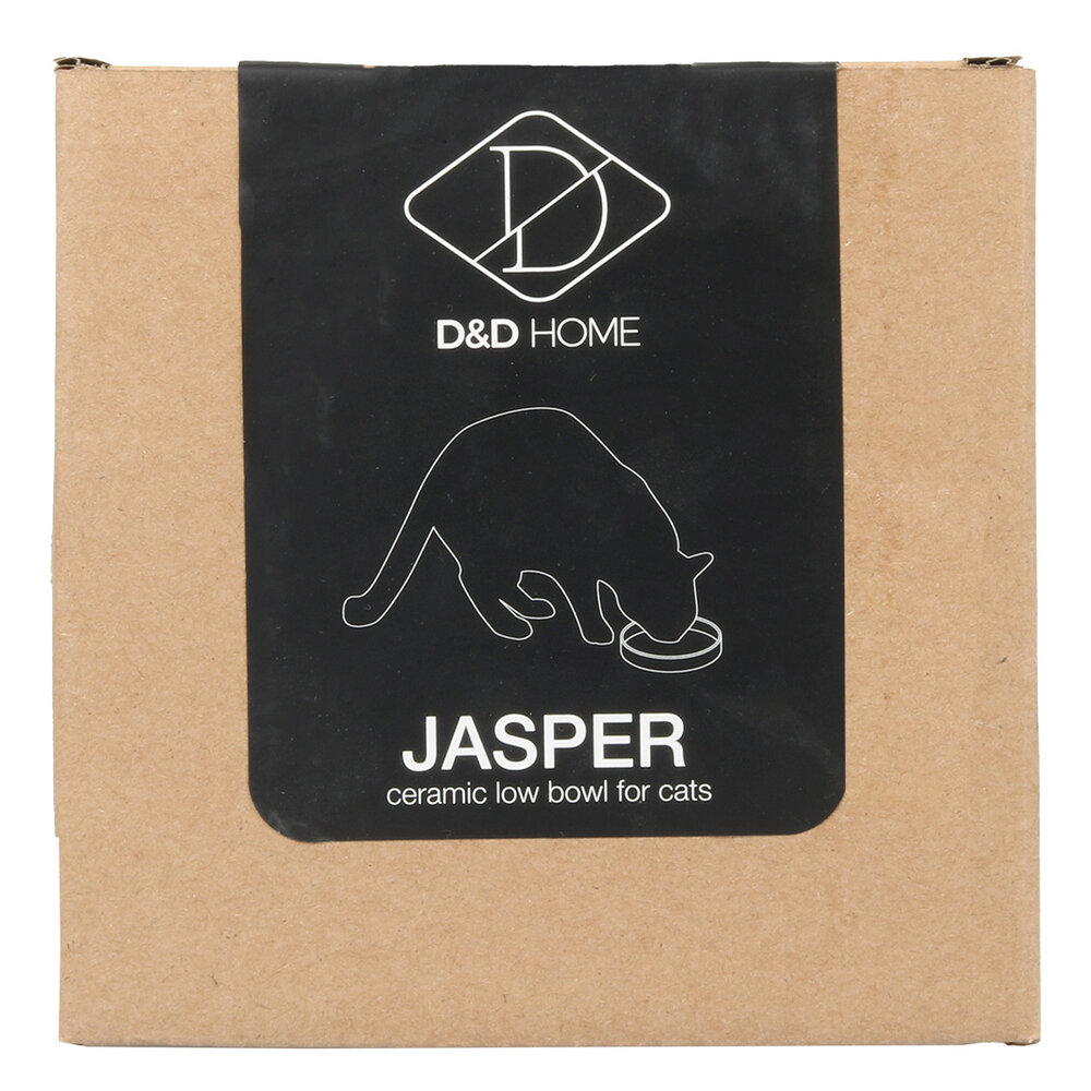 D&D Jasper Kat Eetschaal groen D&D Jasper Kat Eetschaal groen