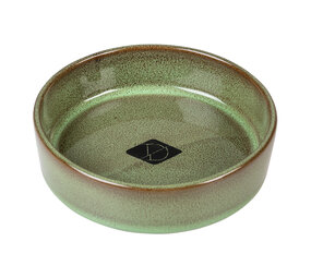 D&D Jasper Kat Eet-drinkkom Groen D&D Jasper Kat Eet-drinkkom Groen