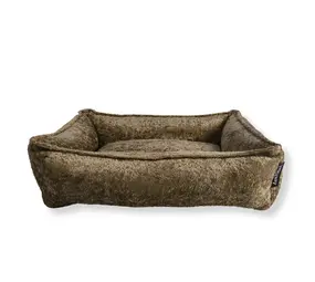 Lex & Max Hondenmand Deluxe Monaco olivegreen