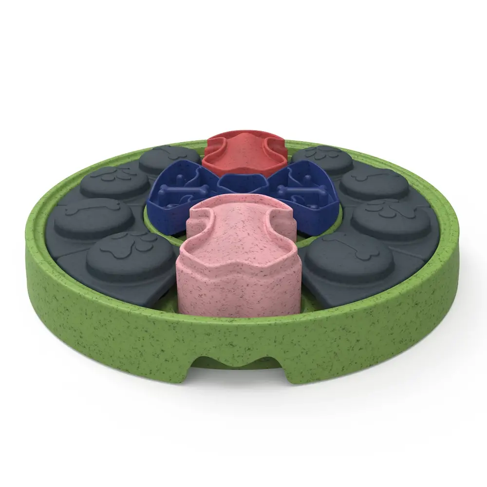 Eat Slow Live Longer Honden Puzzel Disc