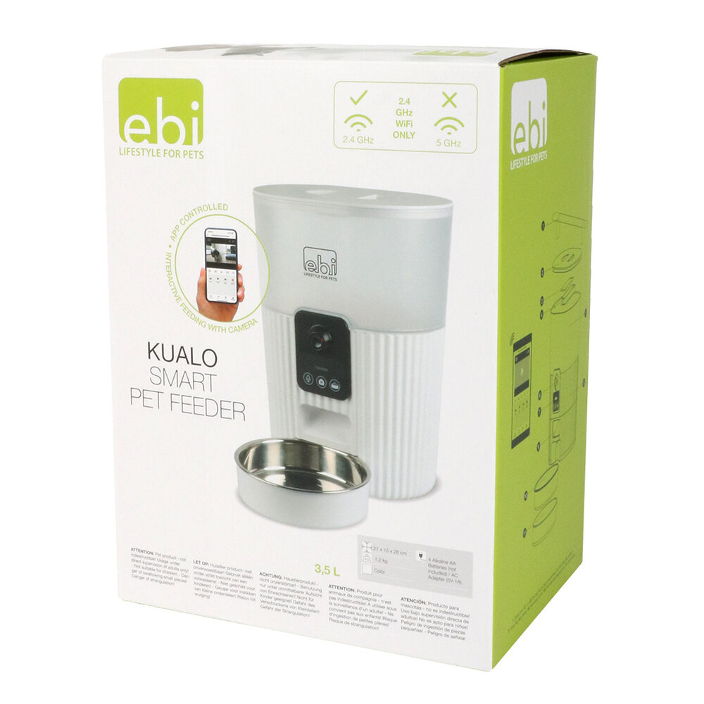 EBI Kualo Smart Feeder met Camera
