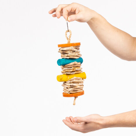 Java Papegaaien Speelgoed Banana Stack Java Papegaaien Speelgoed Banana Stack