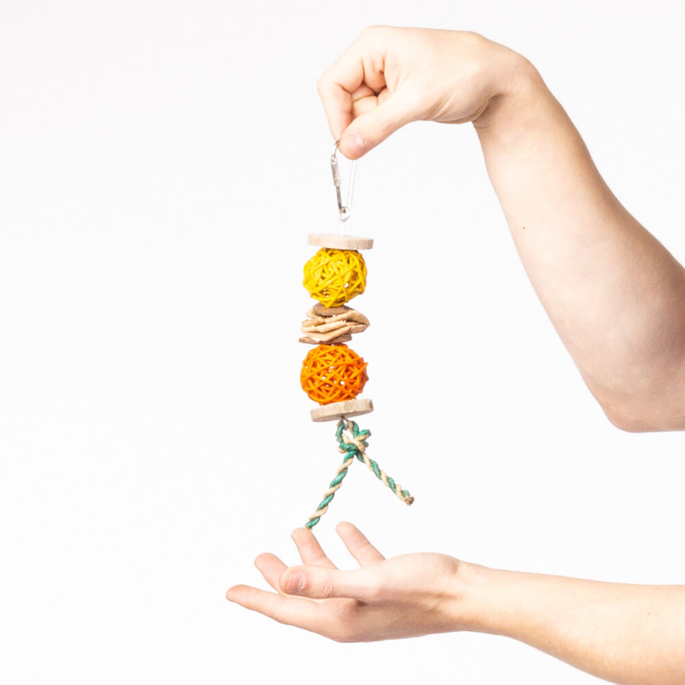 Java Papegaaien Speelgoed Double Marble