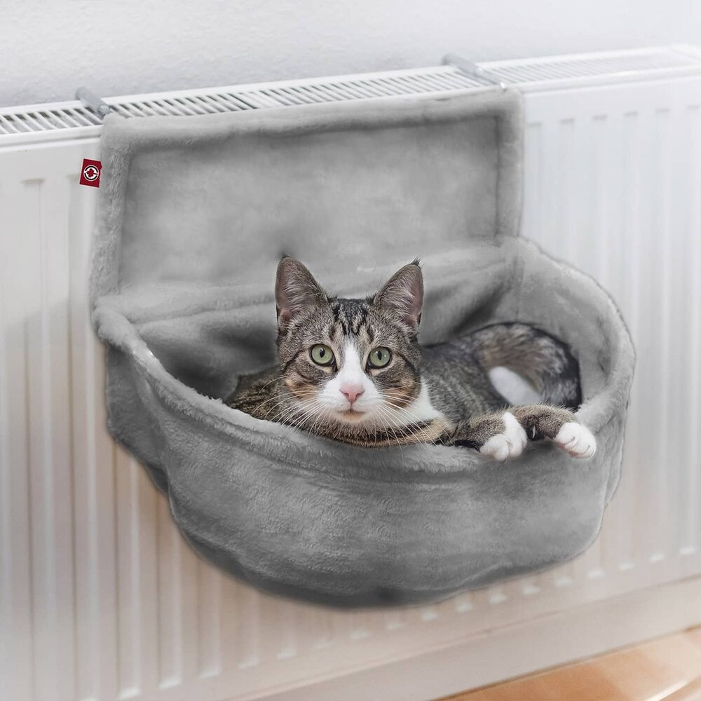 CanadianCat Company Radiator Hangmand licht grijs