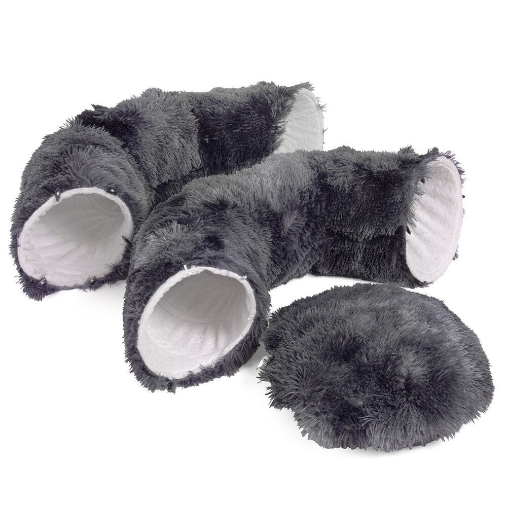 CanadianCat Company Kattentunnel Otis donkergrijs