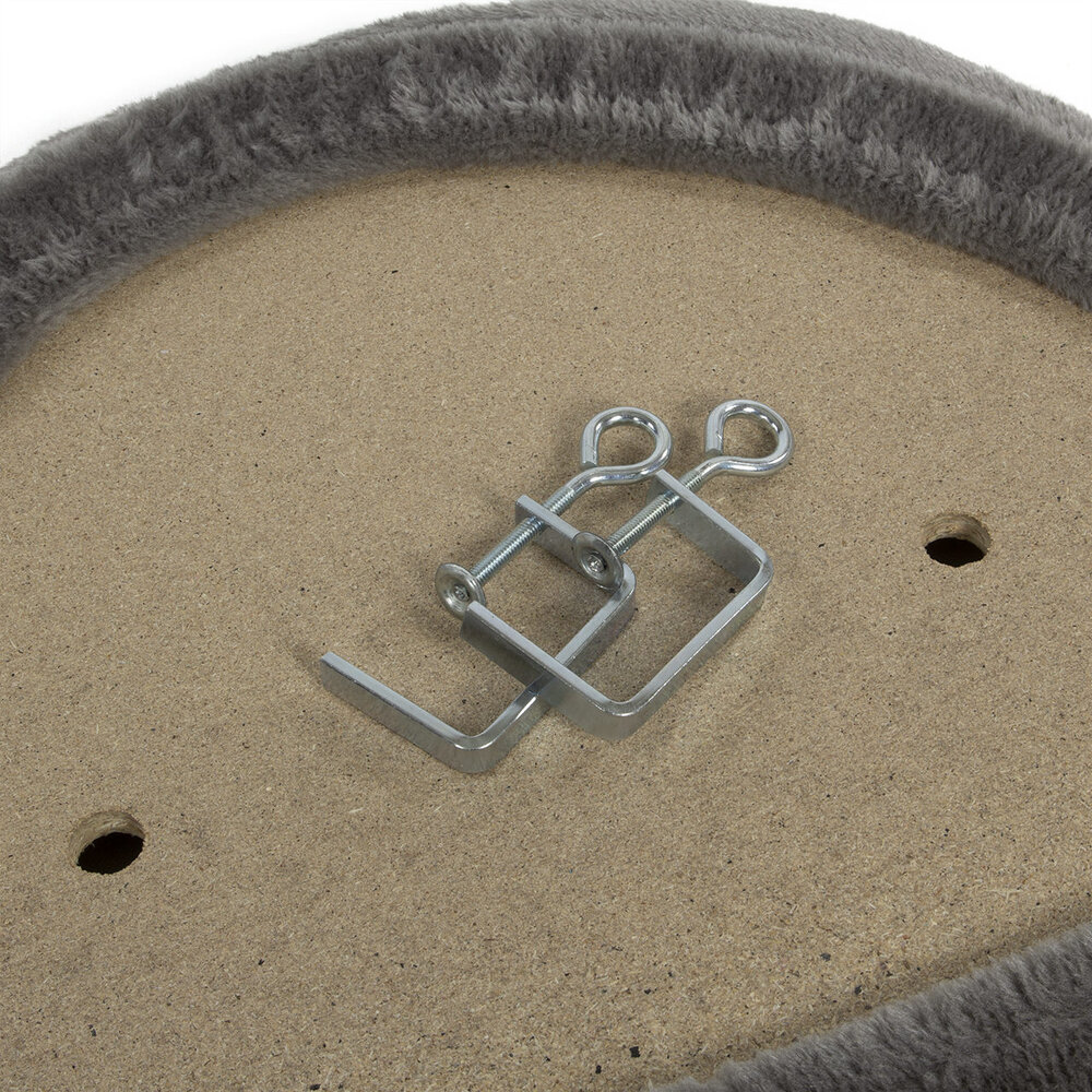 CanadianCat Company Love Seat Vensterbank Kattenbed licht grijs