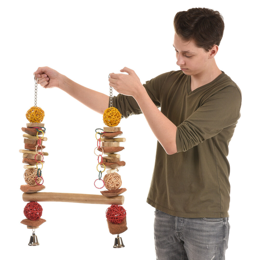 Java Papegaaien Schommel Chewie Swing