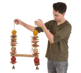 Java Papegaaien Schommel Chewie Swing