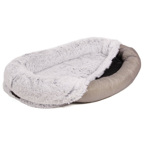 Little Lord Hondenbed XXL 190 cm licht grijs
