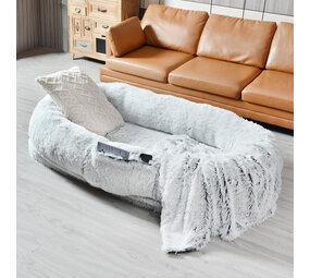 Little Lord Hondenbed XXL 190 cm licht grijs Little Lord Hondenbed XXL 190 cm licht grijs