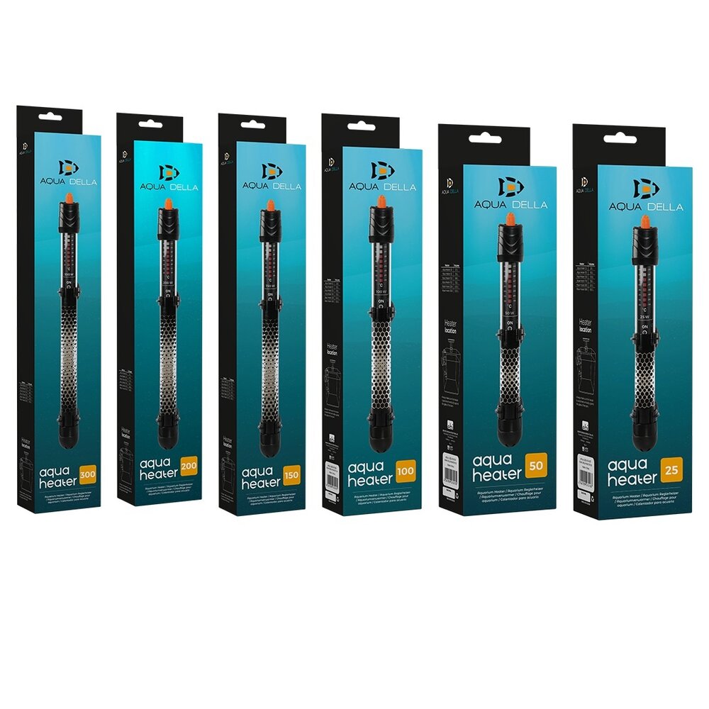 Aqua Della Aquarium Verwarmer Volledig Onderdompelbaar