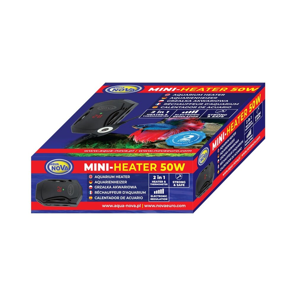 AquaNova Mini Verwarmer 50 watt AquaNova Mini Verwarmer 50 watt