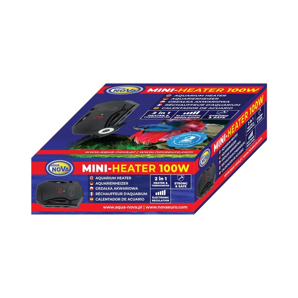AquaNova Mini Verwarmer 100 watt AquaNova Mini Verwarmer 100 watt