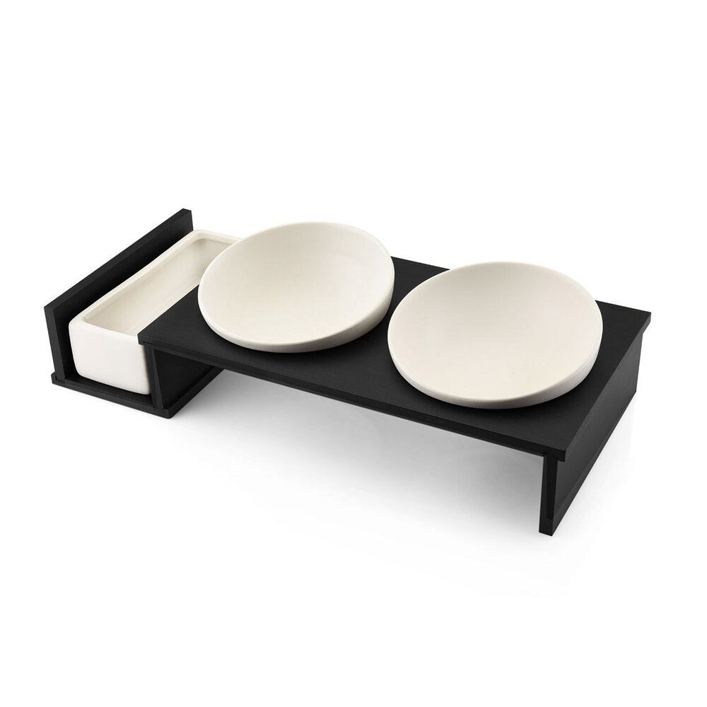 CanadianCat Company Cat Dinner Food Bar zwart